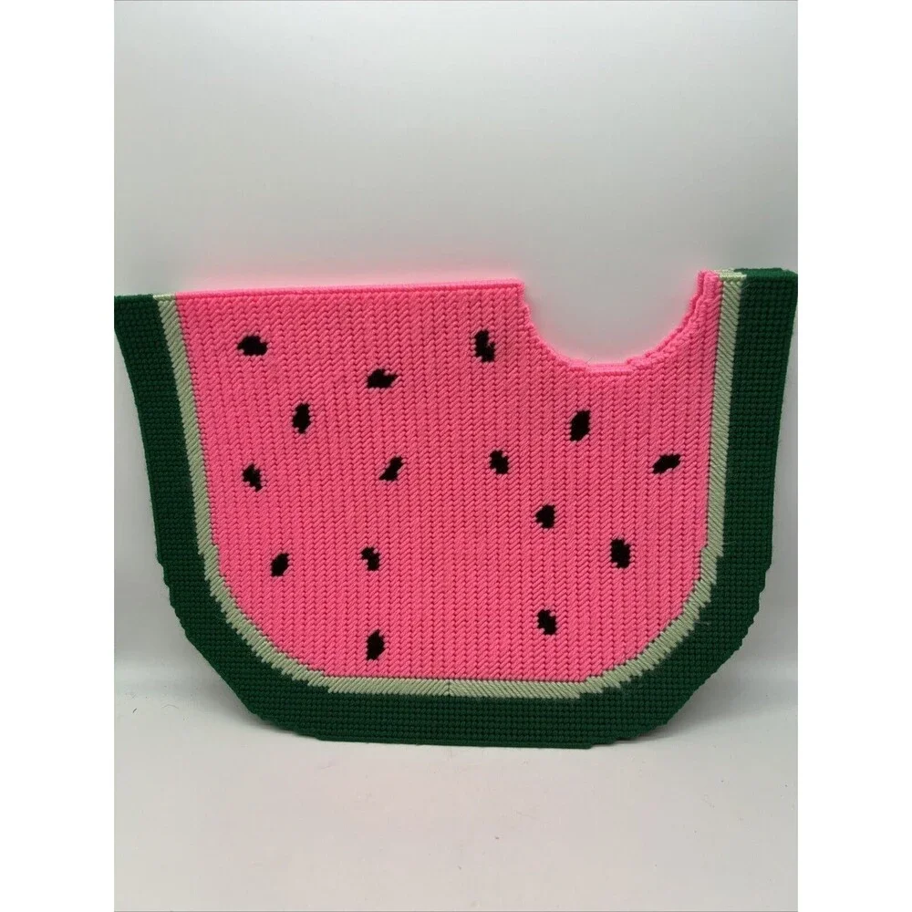 Watermelon Crochet Placemat